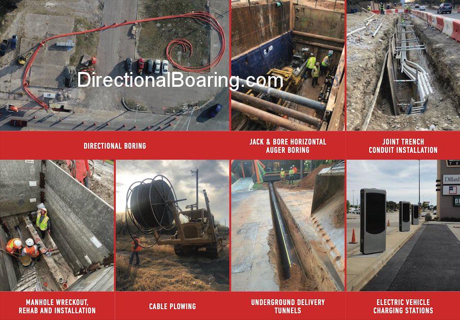 Tunnel Construction - Directional Boaring
